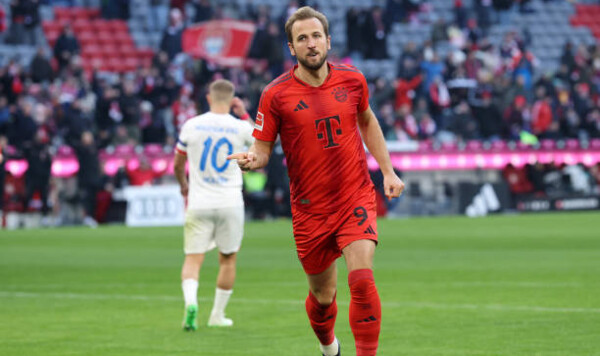 Кейн – рекордсмен по количеству голов в первых 50 матчах Бундеслиги Бундеслиге, Баварию, Хольштайна, Гарри, Кейн