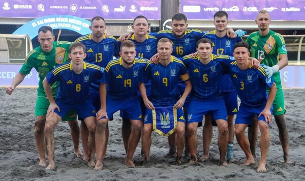 Завоевали серебро. Сборная Украины победой завершила турнир в Сальвадоре Украины, Росс, Глуцкий, Salvador, Beach