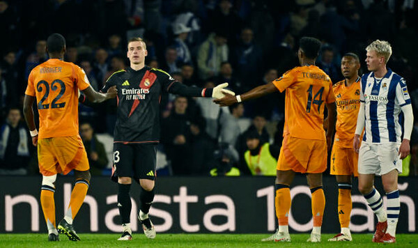 «До встречи на Бернабеу». Лунин – о победе Реала в матче Кубка Испании Реала, Лунин, Андрей, Кубка, Сосьедад