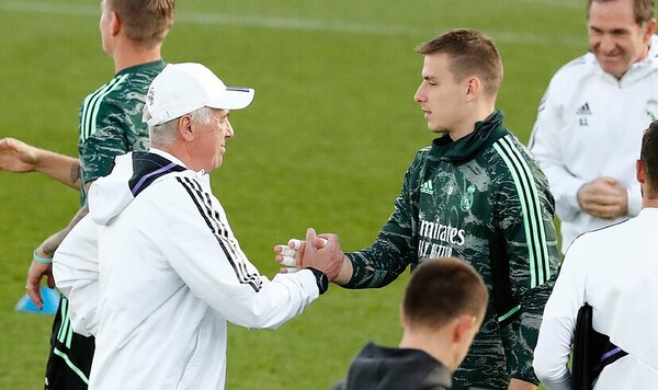 Анчелотти выбрал вратаря Реала на финал Кубка Испании Реал, Кубка, Лунин, Сосьедад