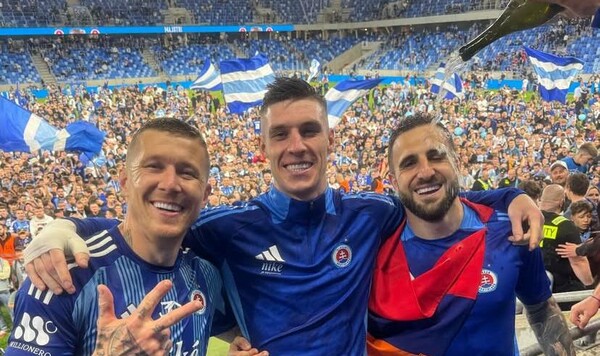 ФОТО. Историческое золото Игнатенко. Слован стал чемпионом Словакии Слован, Игнатенко, Жилину, Чемпионская