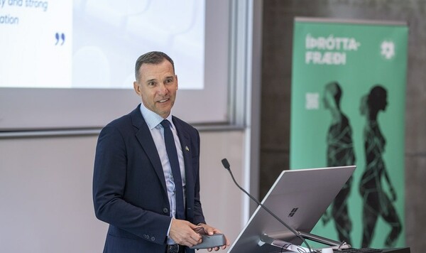 ФОТО. Президент УАФ Шевченко принял участие в конференции в Рейкьявике Шевченко, Ісландія, Андрій, Футбольної, Тодді