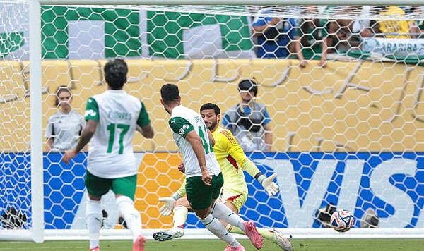 Аргентинский нападающий забил за Палмейрас в пятом турнире в этом году Палмейрас, Ахли, Лопес