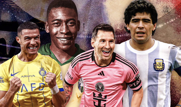 Пеле, Роналду, Марадону, Бекенбауэр, Стефано