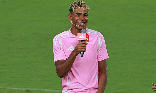 Очень амбициозно. Ямаль обратился к фанатом Барселоны Барсы, Ямаль, Ламин, Тебас