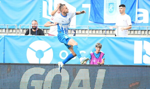 Решающий удар. Украинский защитник принес победу своему клубу Университатя, Романчук, Крайова, Румынии, Германштадт