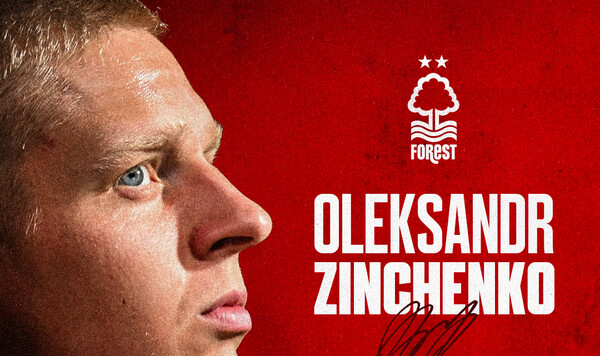 ОФИЦИАЛЬНО. Зинченко ушел из Арсенала после закрытия трансферного окна Арсенала, Зинченко, Александр, Форест, Ноттингем
