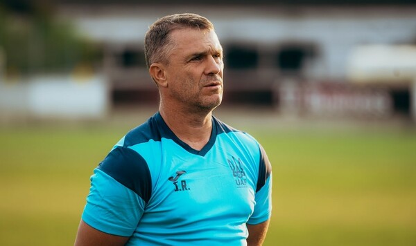 Украины, Ребров, Сергей, Лобановский