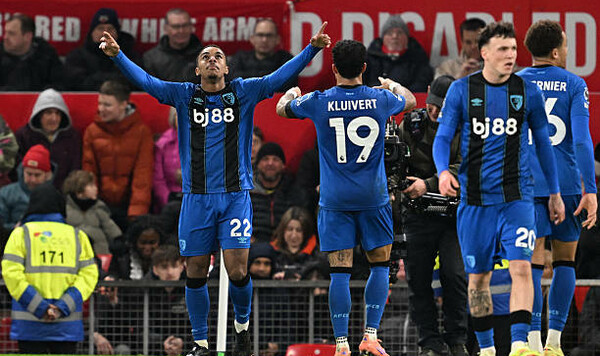 Борнмут установил интересное достижение в матчах против Манчестер Юнайтед Манчестер, Траффорд, Юнайтед, Борнмут