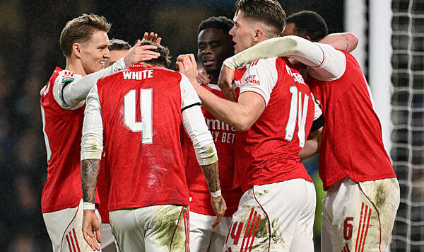 За Арсенал в сезоне 2025/26 во всех турнирах забивали уже 16 игроков Мартин, Арсенала, Уайт, Субименди