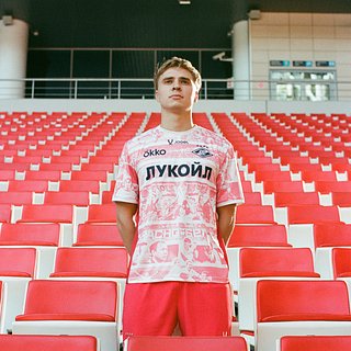Московский «Спартак» и Okko представили совместную джерси Спартак, Okko, Москва, Петров, Алексей