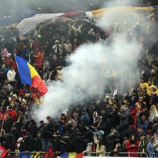 Федерация футбола Румынии ввела черную карточку для зрителей Румынии, Позиция, Матч